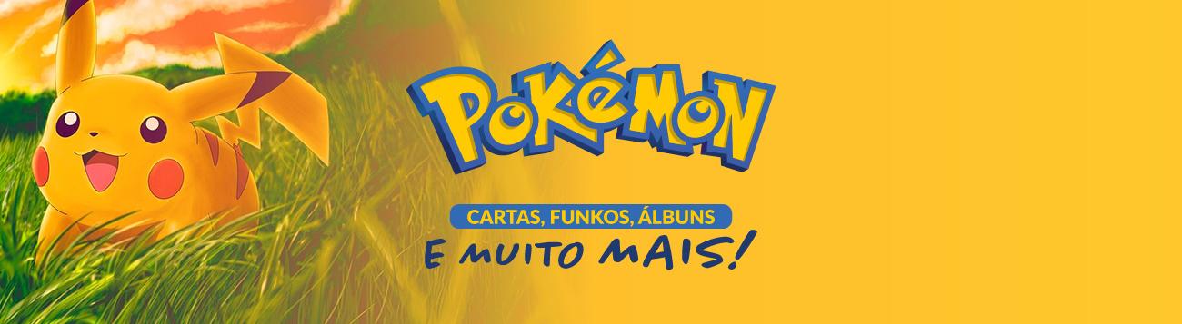 Pokemon Cartas, Funkos, lbuns e muito mais!  Veja todos os produtos