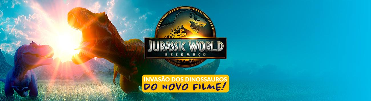 Jurassic World: Recomeo  Invaso dos dinossauros do novo filme. Confira!