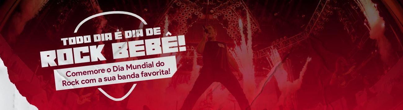 Todo dia  dia de Rock beb! Comemore o Dia Mundial do Rock com a sua banda favorita