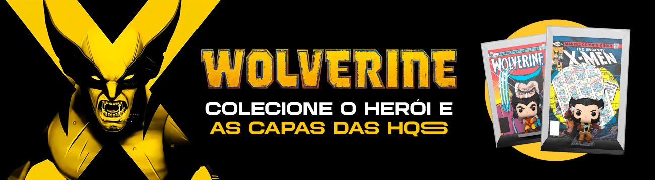 Wolverine: Colecione o heri e as capas das HQs
