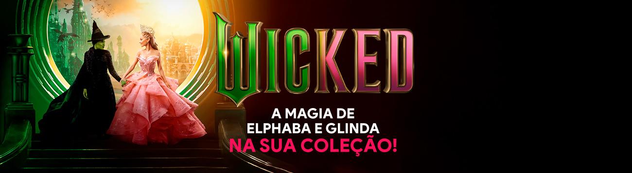 A magia de Elphaba e Glinda: Na sua coleo!