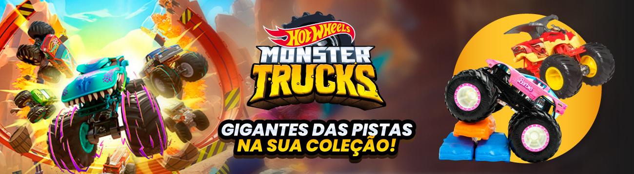 Hot Wheels Monster Trucks: Gigantes das pistas na sua coleo