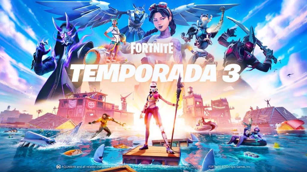 FORTNITE – O que h de novo na Temporada 3