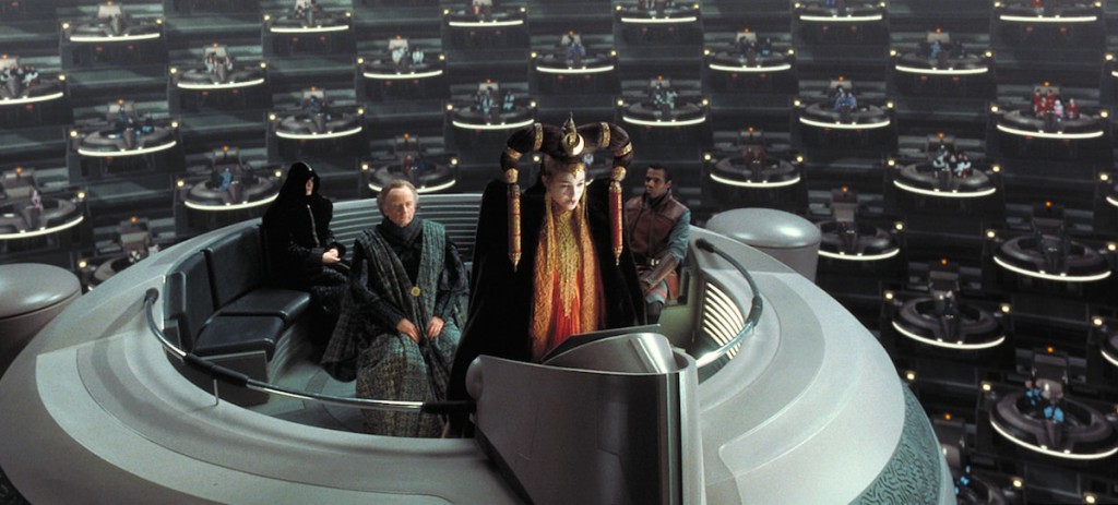 CURIOSO – Cinema futurista ficou a cara do Senado de Star Wars. CONFIRA!