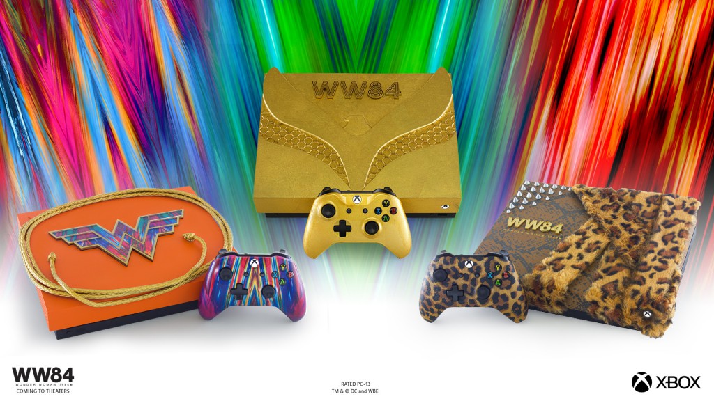 WW84 – Xbox lana consoles inspirados em Mulher-Maravilha 1984!