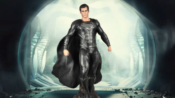 DIAMOND SELECT lana esttuas de Ado Negro, Superman e Mulher Maravilha