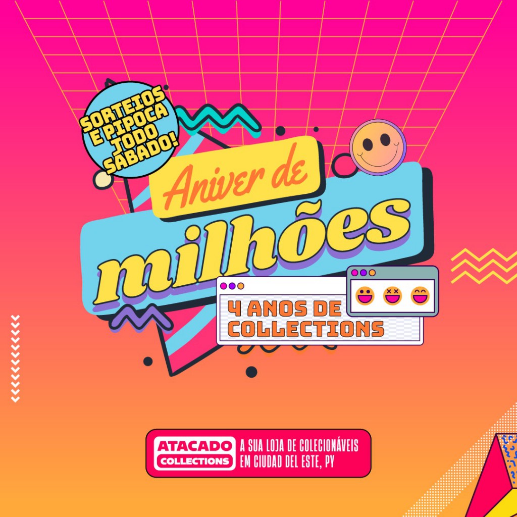 Aniversrio de 4 anos Collections: concurso de cosplay e sorteio online