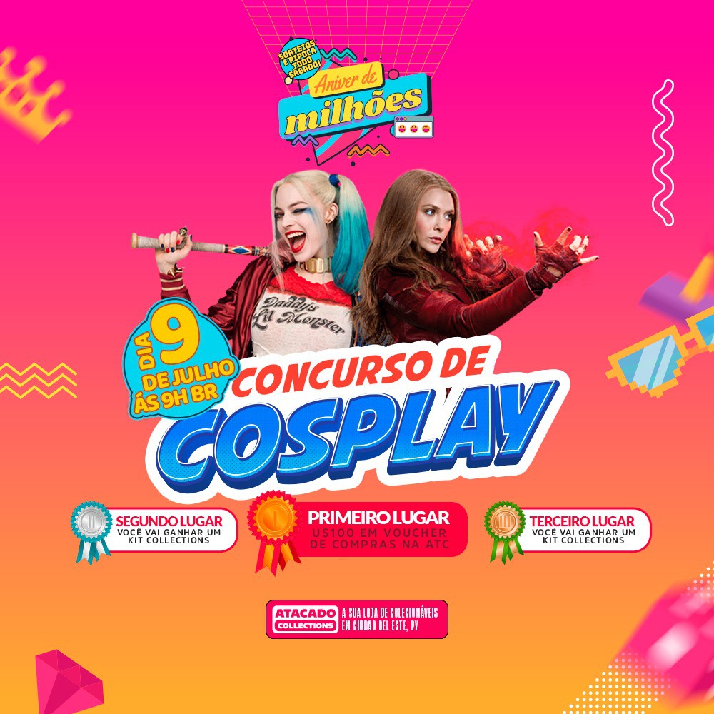 Veja algumas dicas para voc arrasar em concursos de cosplay