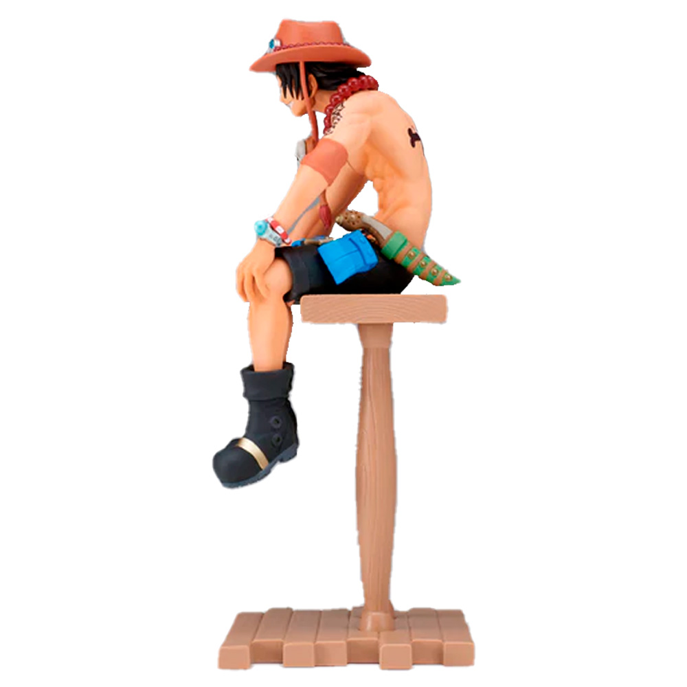 Portgas D Ace Irmão De Luffy Figure Action One Piece Miniatura