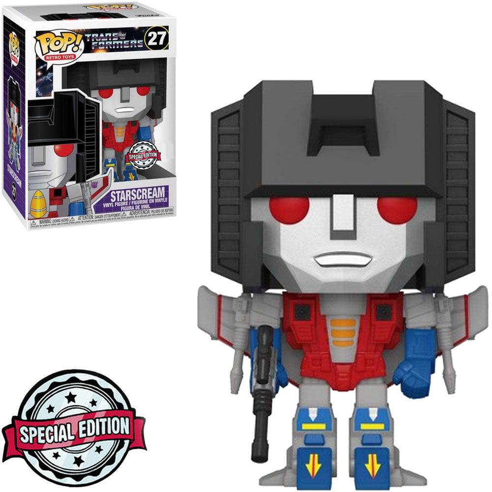 Funko Pop Transformers - Starscream 27 (exclusive) | Atacado Collections