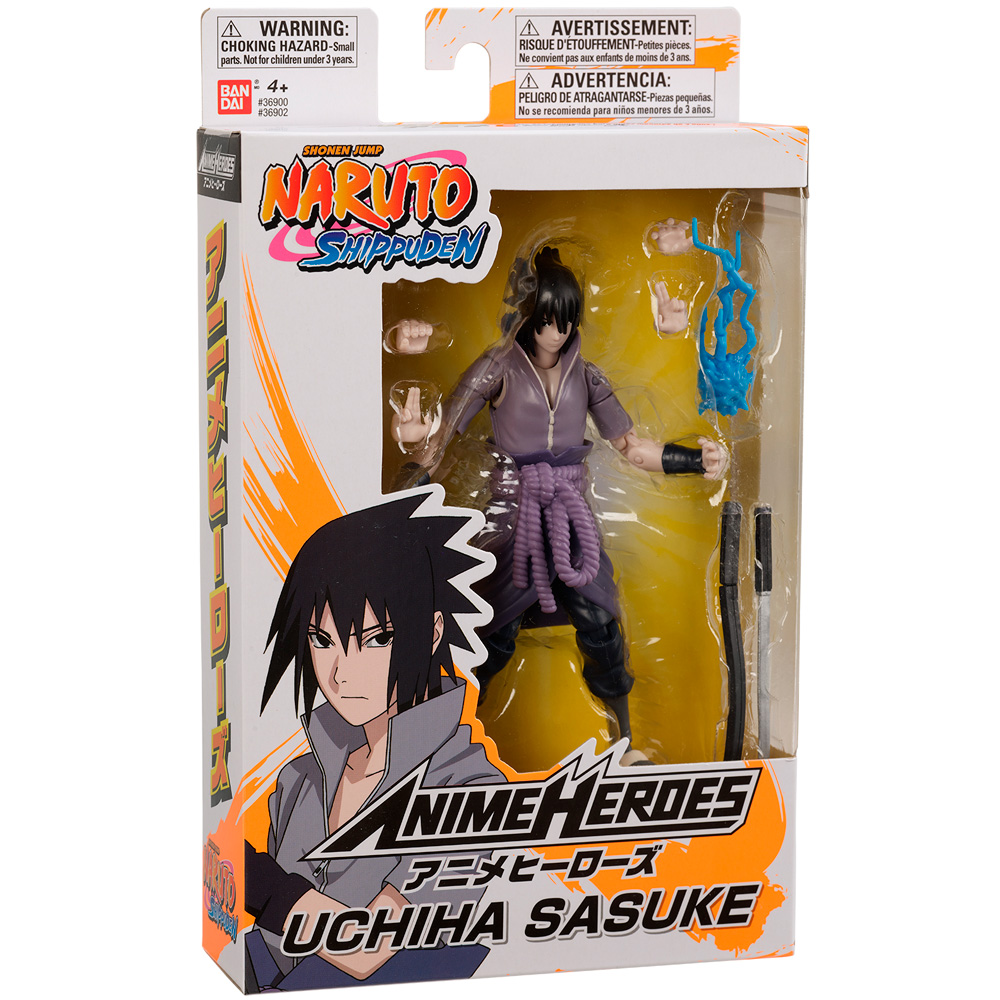 Miniaturas Bonecos de Naruto (Sasuke Classico)