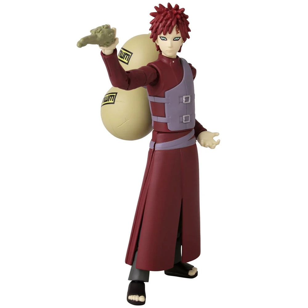 Boneco Naruto Shippuden Anime Heroes Gaara Bandai