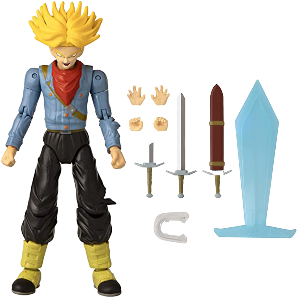 Figura de Ação DRAGON BALL Trunks De Futuro Dragon Stars (Idade Mínima  Recomendada: 4anos)