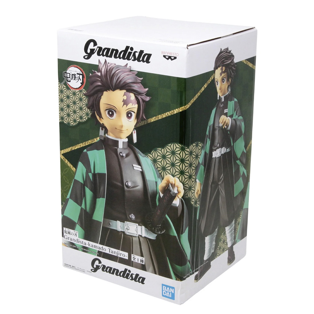 Estátua Banpresto Demon Slayer Grandista - Tanjiro Kamado