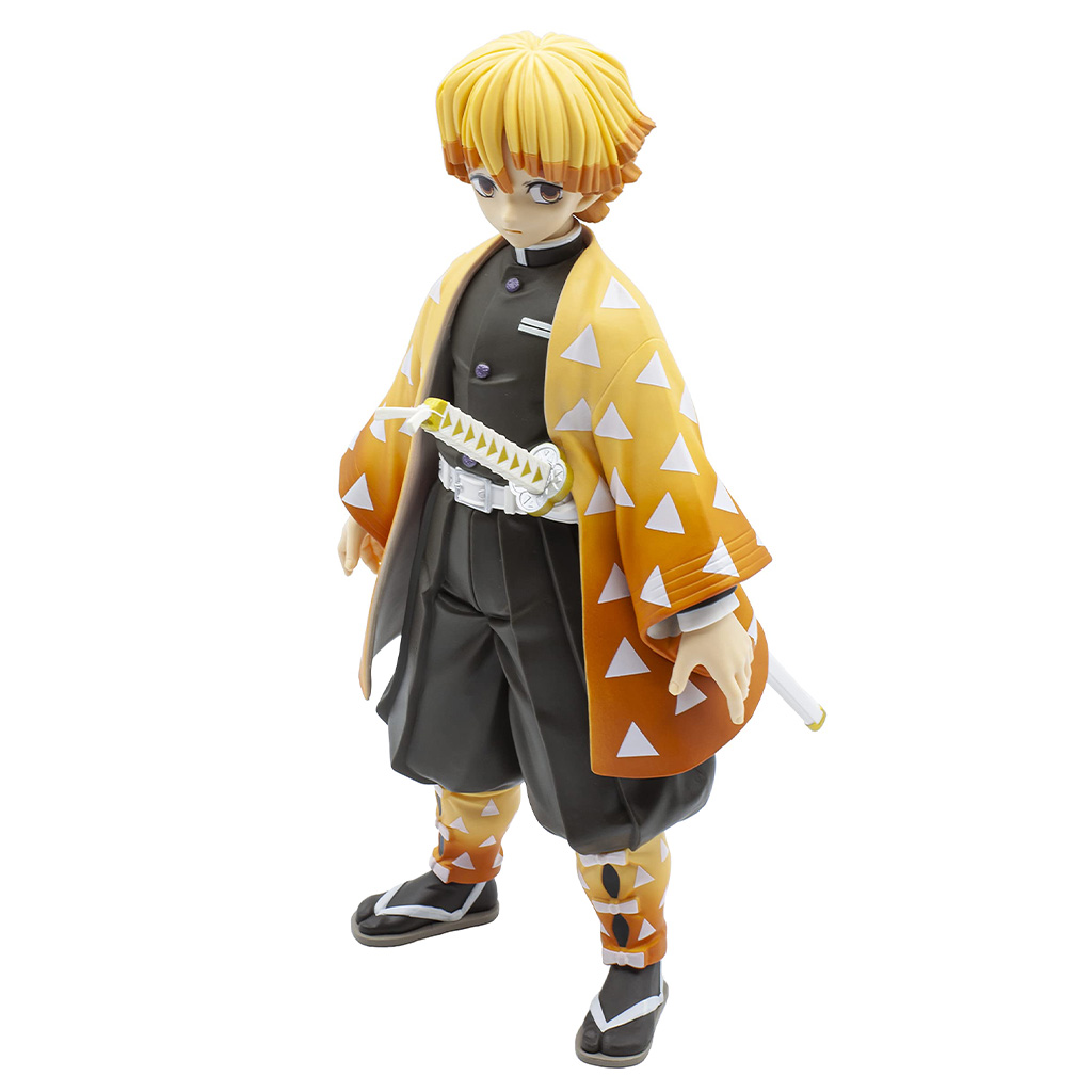 Boneco Demon Slayer Kimetsu no Yaiba Zenitsu Agatsuma Q Posket