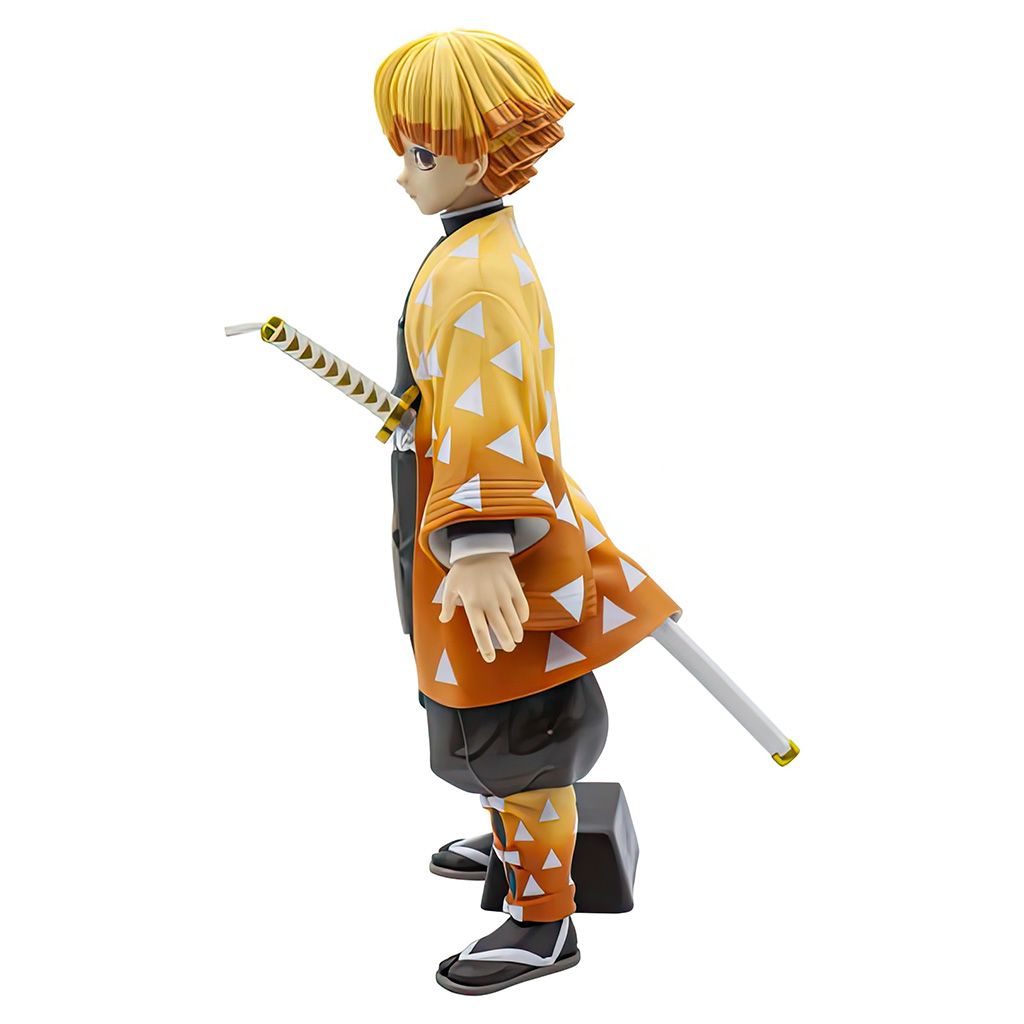 Boneco Demon Slayer Kimetsu no Yaiba Zenitsu Agatsuma Q Posket