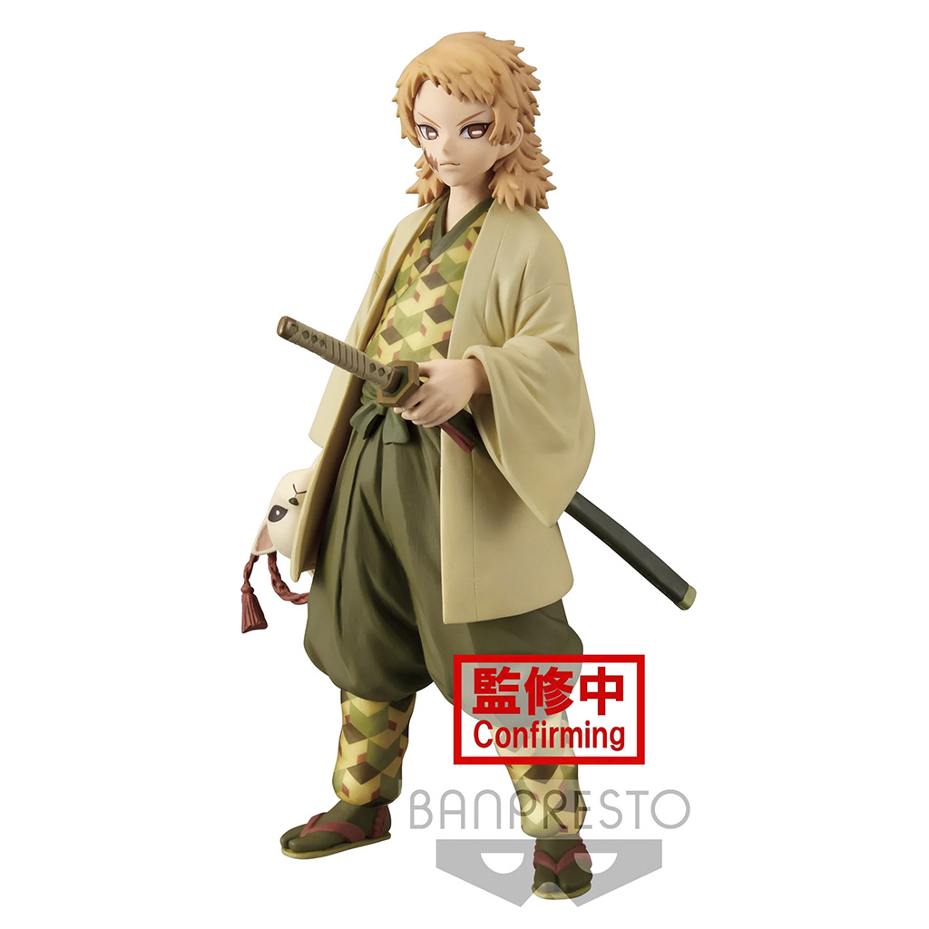 Estátua Demon Slayer Tanjiro Kamado 16cm - Bandai Banpresto