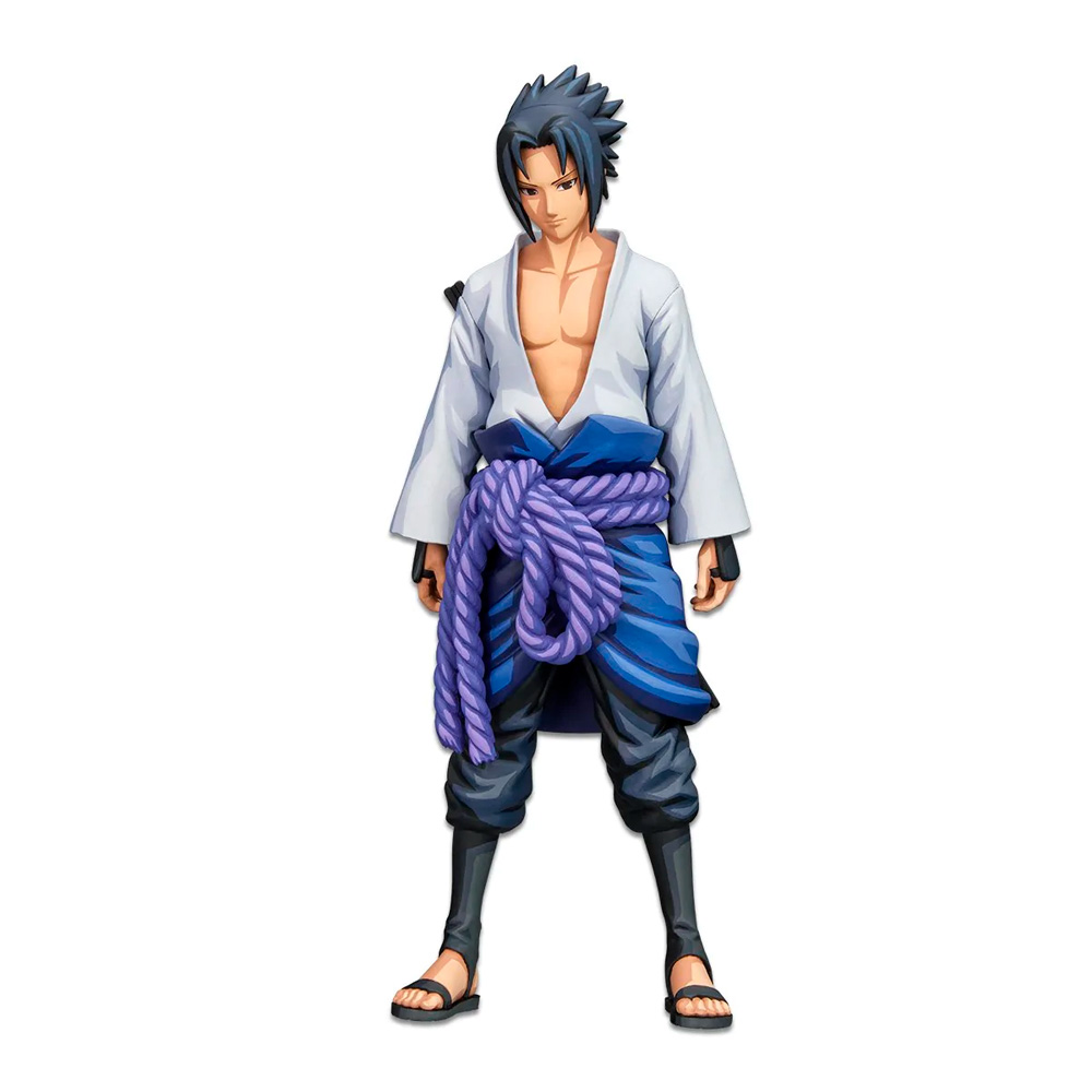 Estátua Banpresto Grandista Manga Naruto Shippuden - Uchiha Sasuke