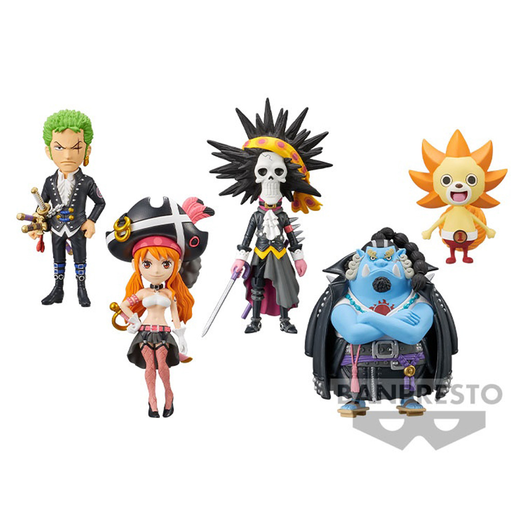 Boneco colecionável One Piece WCF World vol.6 conjunto completo