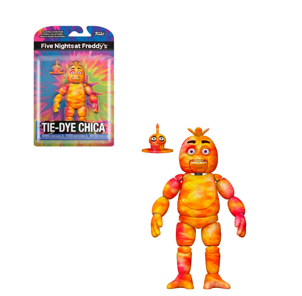 Boneco Articulado Tie-Dye Freddy Figure 12,5 cm - Five Nights at