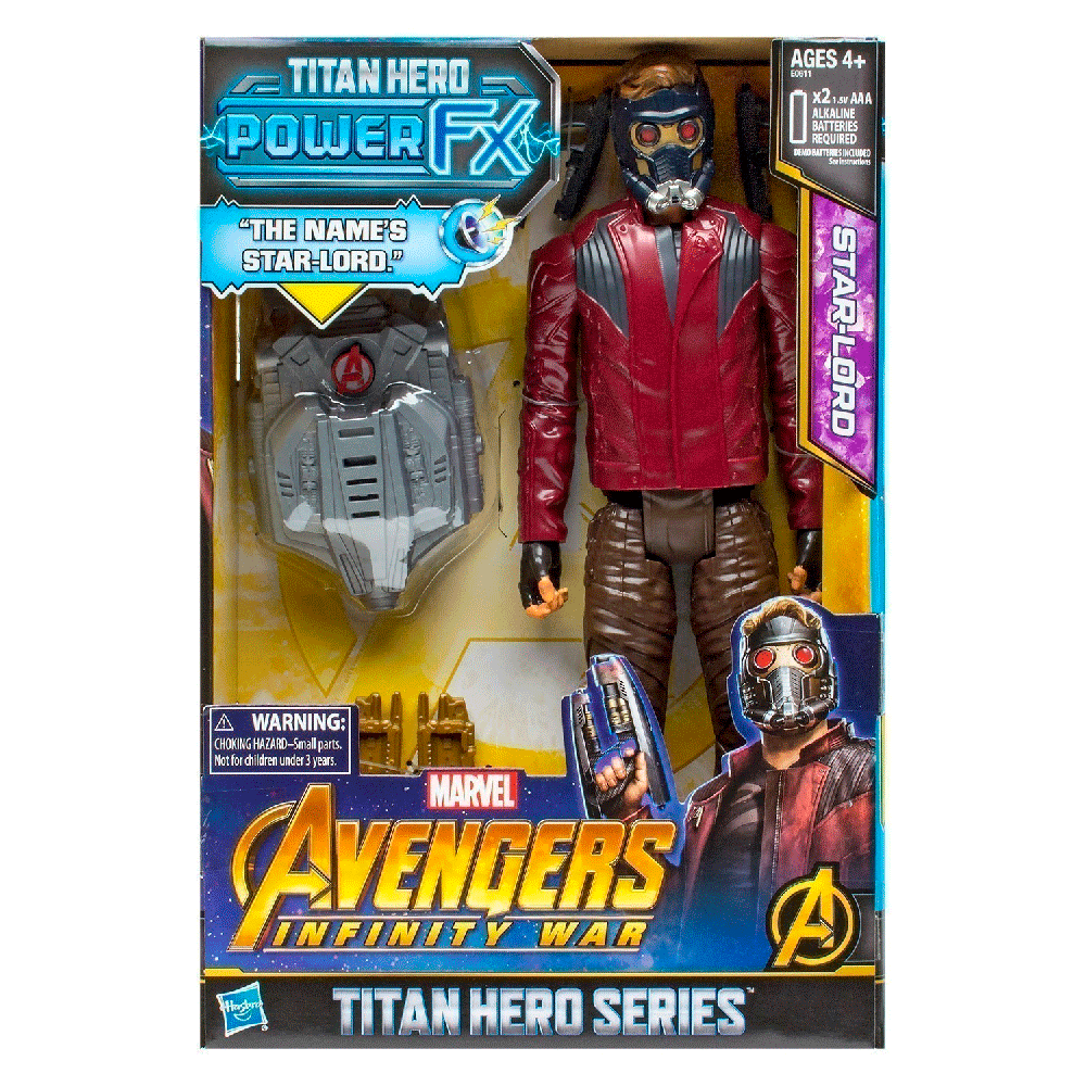 Boneco Articulado Avengers Titan Hero Series Star-Lord - Hasbro