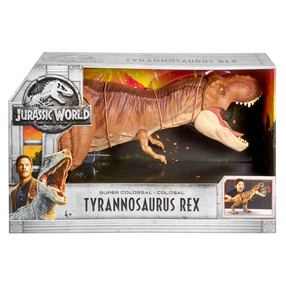 Jurassic World - Dinossauro Tiranossauro Rex Hgc19 - MP Brinquedos