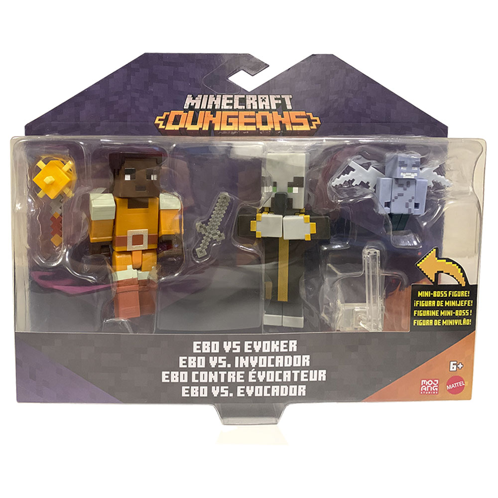 Boneco Mattel Minecraft Dungeons - Enchanter