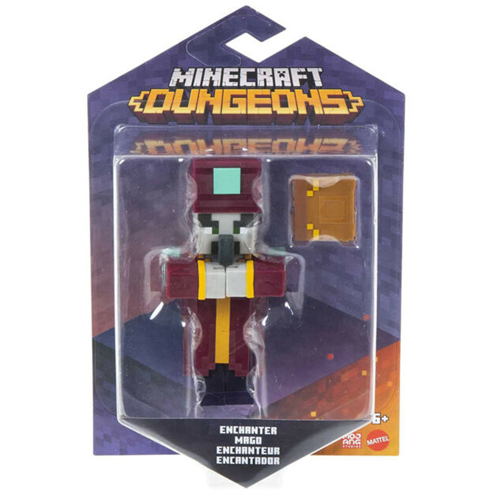 Boneco Mattel Minecraft Dungeons - Enchanter