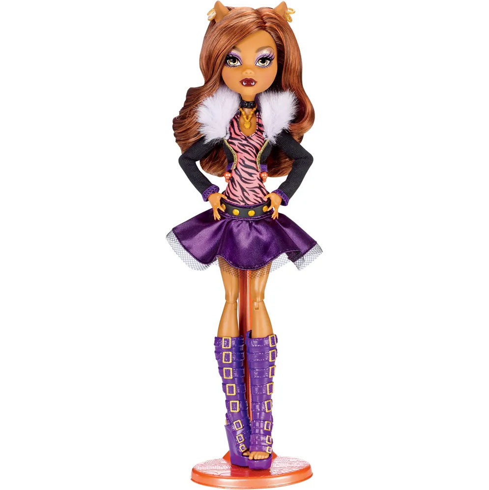 Boneca Monster High Clawdeen Wolf 2012 - Monstrinhas Vivas