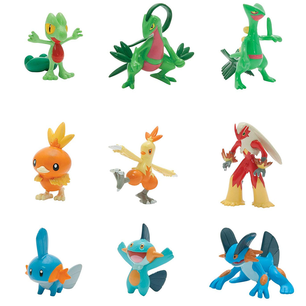 Pokemon Eevee E Suas Evoluções De Plastico