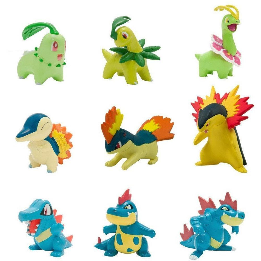 Pokemon Battle Figure, Tema de Fogo com 3 Pack Cyndaquil