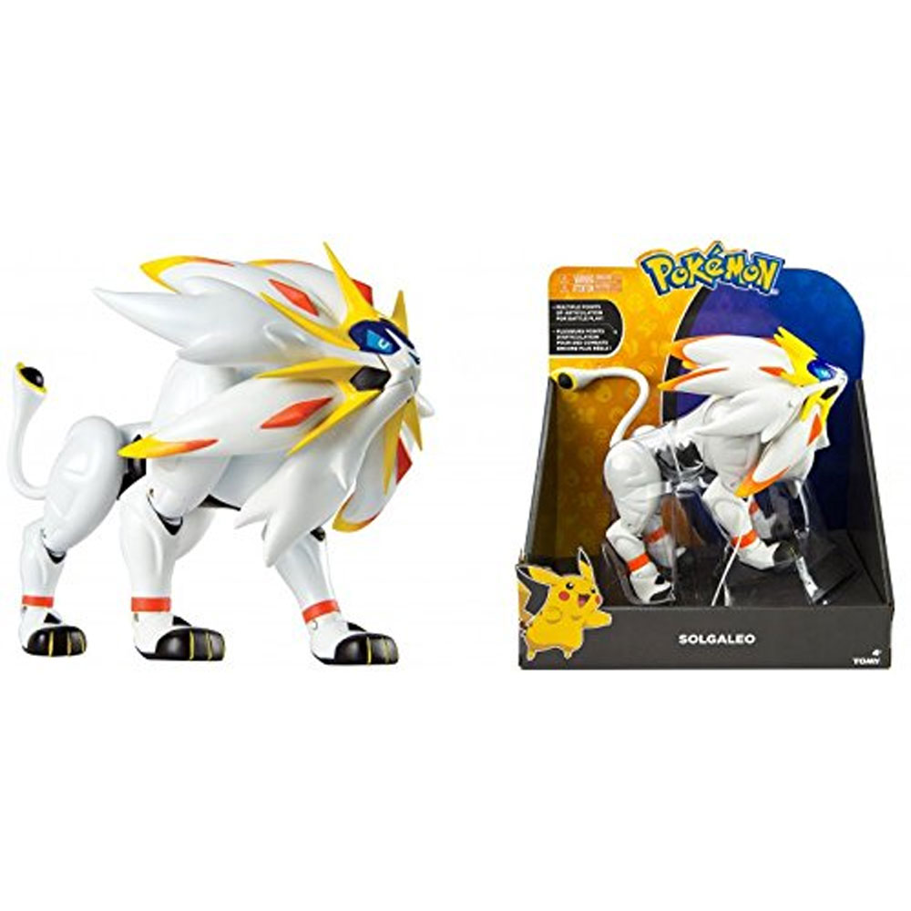 Brinquedo Pokemon Lendarios - Boneco Solgaleo 20 Cm - dtc