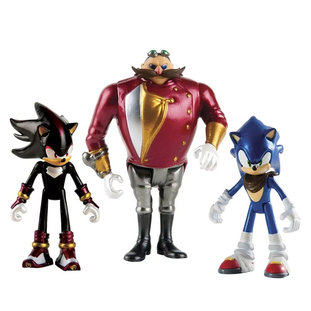 Bonecos Tomy Sonic The Hedgehog - Infinite,sonic And Zavok