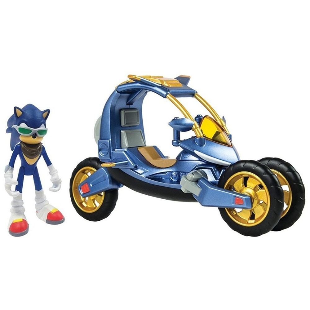 Boneco de Pelúcia Tomy Sonic The Hedgehog - Sonic Plush T22388