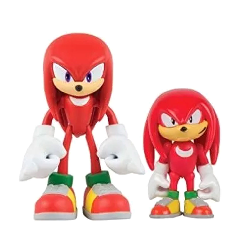 Boneco Colecionável Action Figure Knuckles: Sonic The Hedgehog