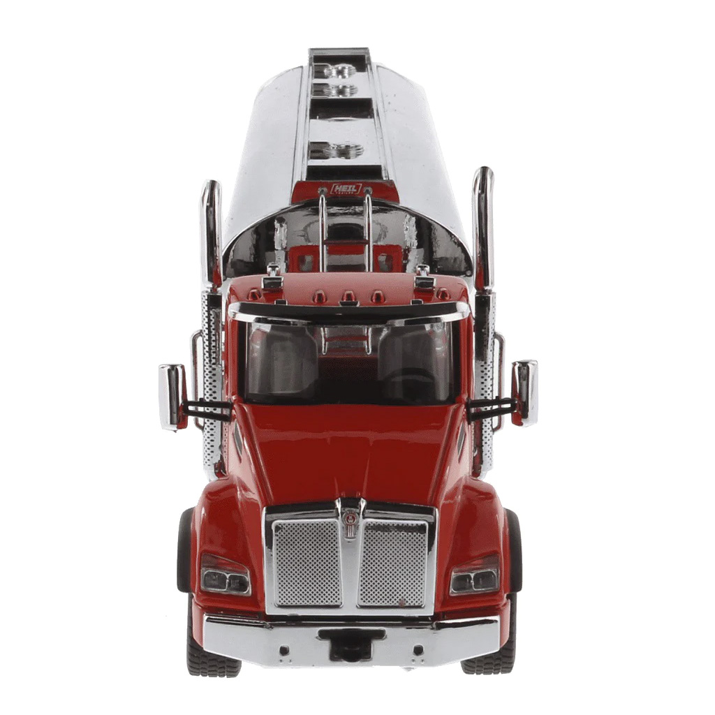 Caminhão de Controle Remoto Brinquedo Futuro Tanque Vermelho e Branco