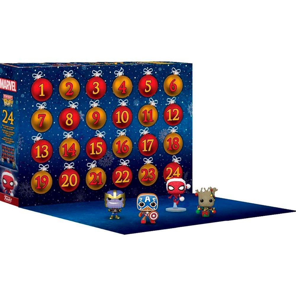 Calendário Funko Pop Pocket Calendar Advent - Marvel 2022 | Atacado