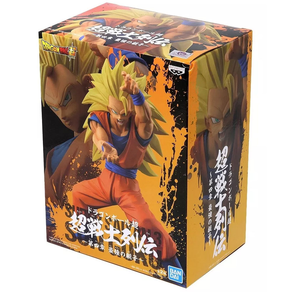 Boneco Dragon Ball Super Son Goku Super Saiyan 3 Banpresto