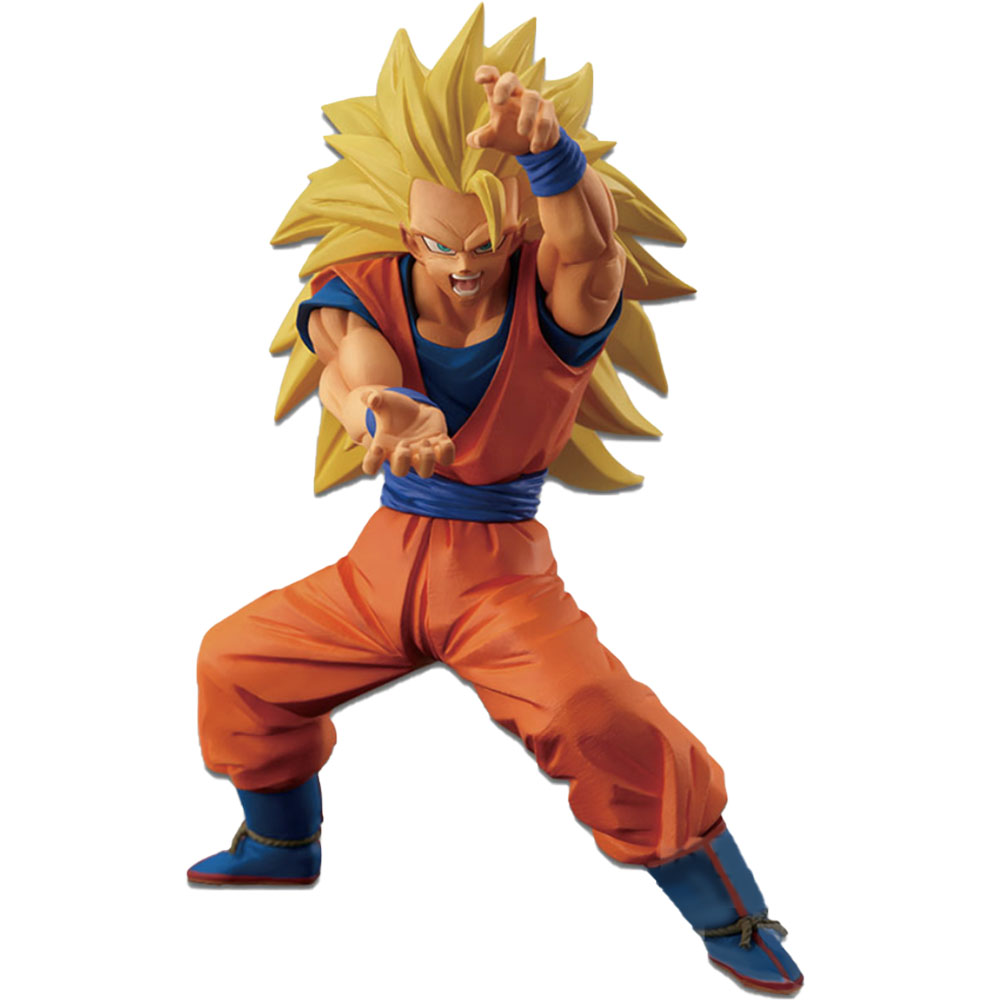 Estátua Banpresto Dragon Ball Super Chosenshiretsuden - Son Goku Super  Saiyan 3 (98997)