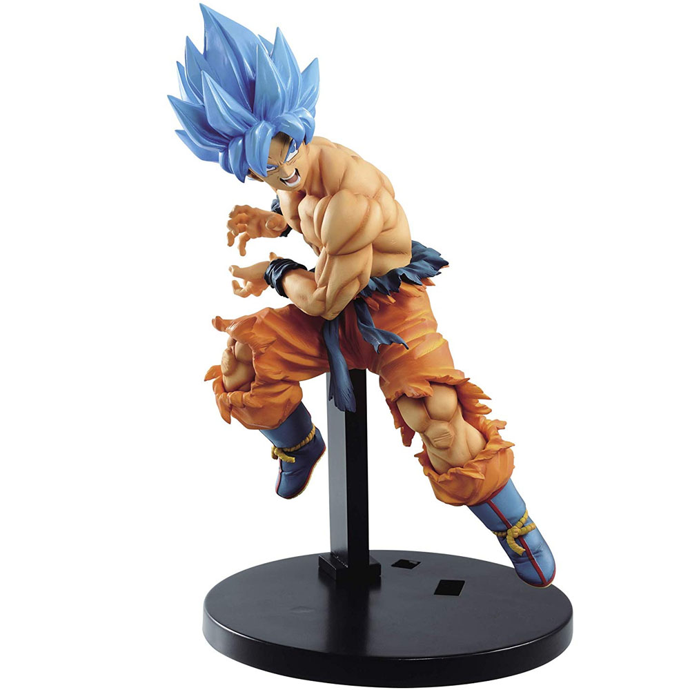 FIGURE DRAGON BALL SUPER - GOKU SUPER SAYAJIN BLUE - BANDAI - DS