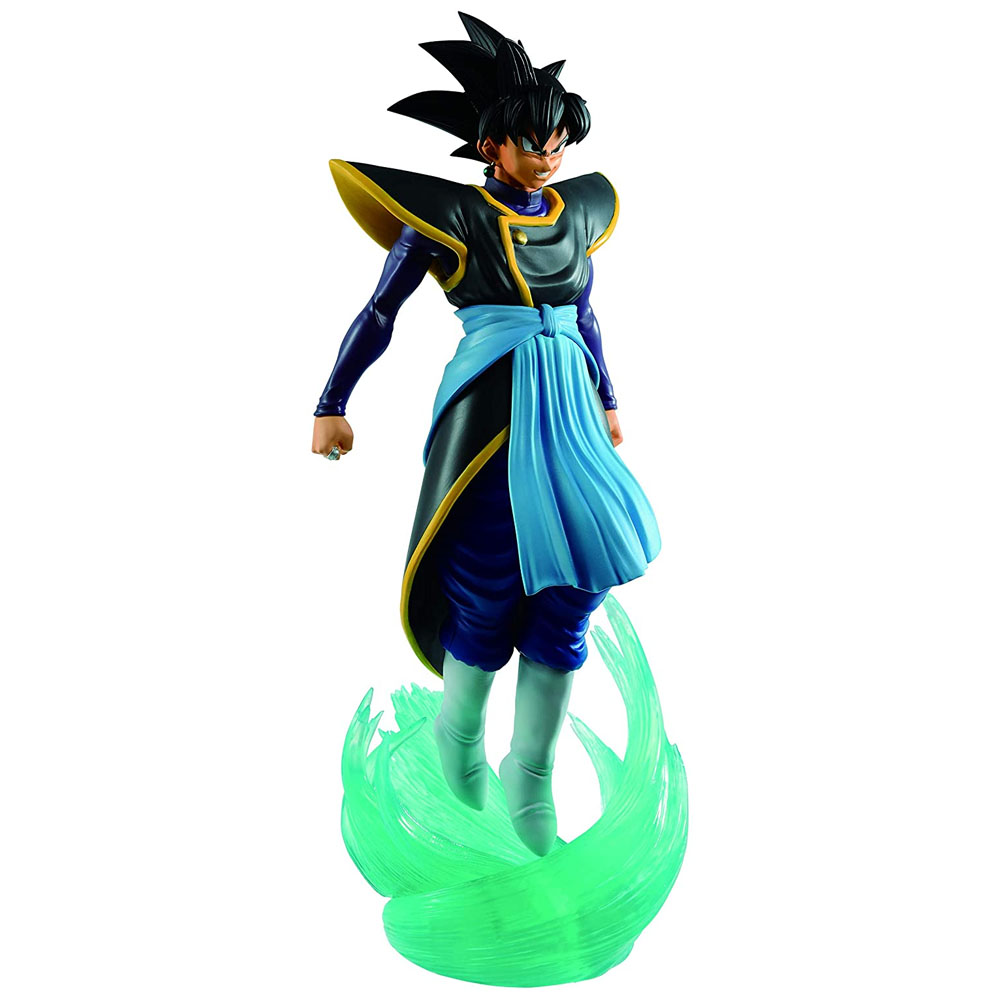 Bandai-Dragon Ball Z Sun Goku Figura Fusão Brincos, Zamasu Cosplay, Anime  Ágata Material, Decoração, Colecionáveis