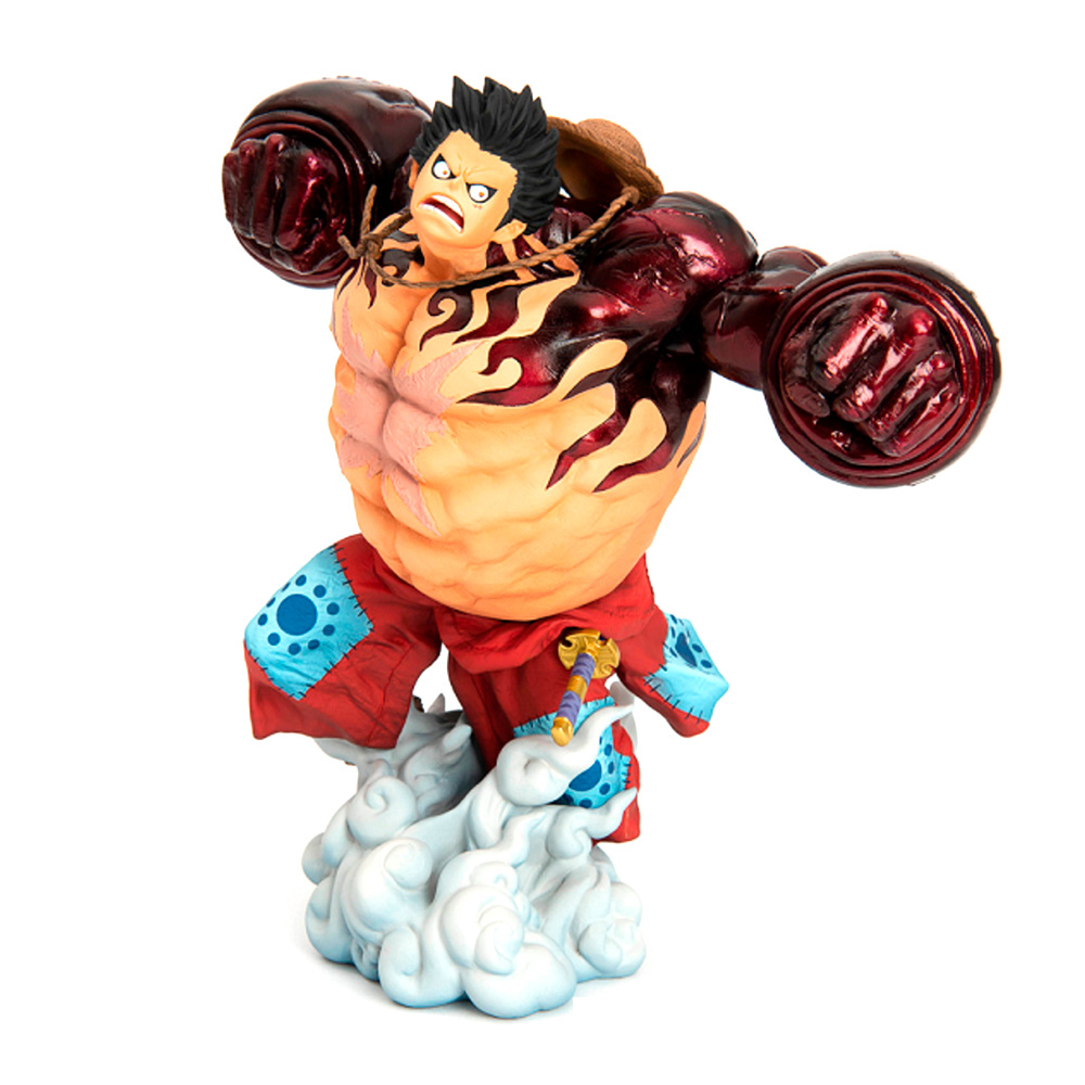 Luffy Gear 5 Red, Action Figure Colecionável, One Piece