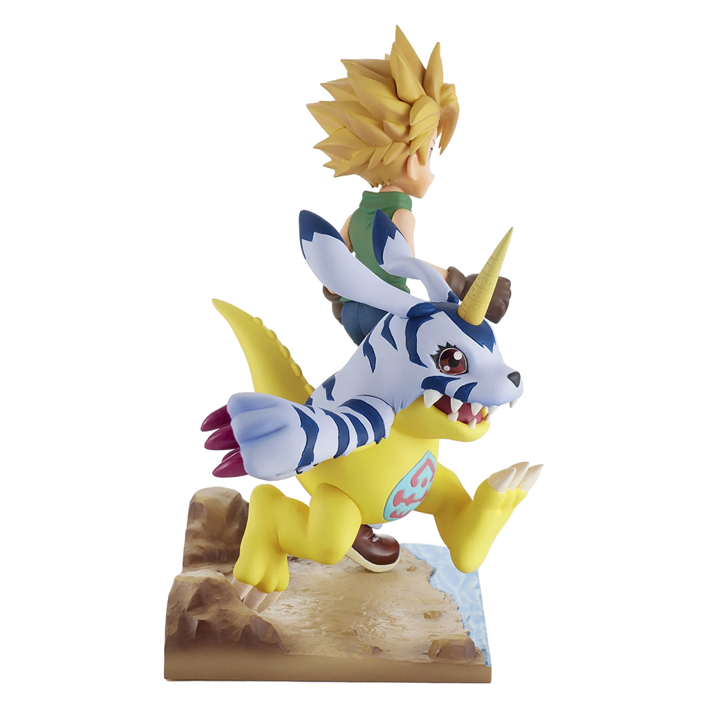 Estátua Banpresto Digimon Adventure - Matt & Gabumon