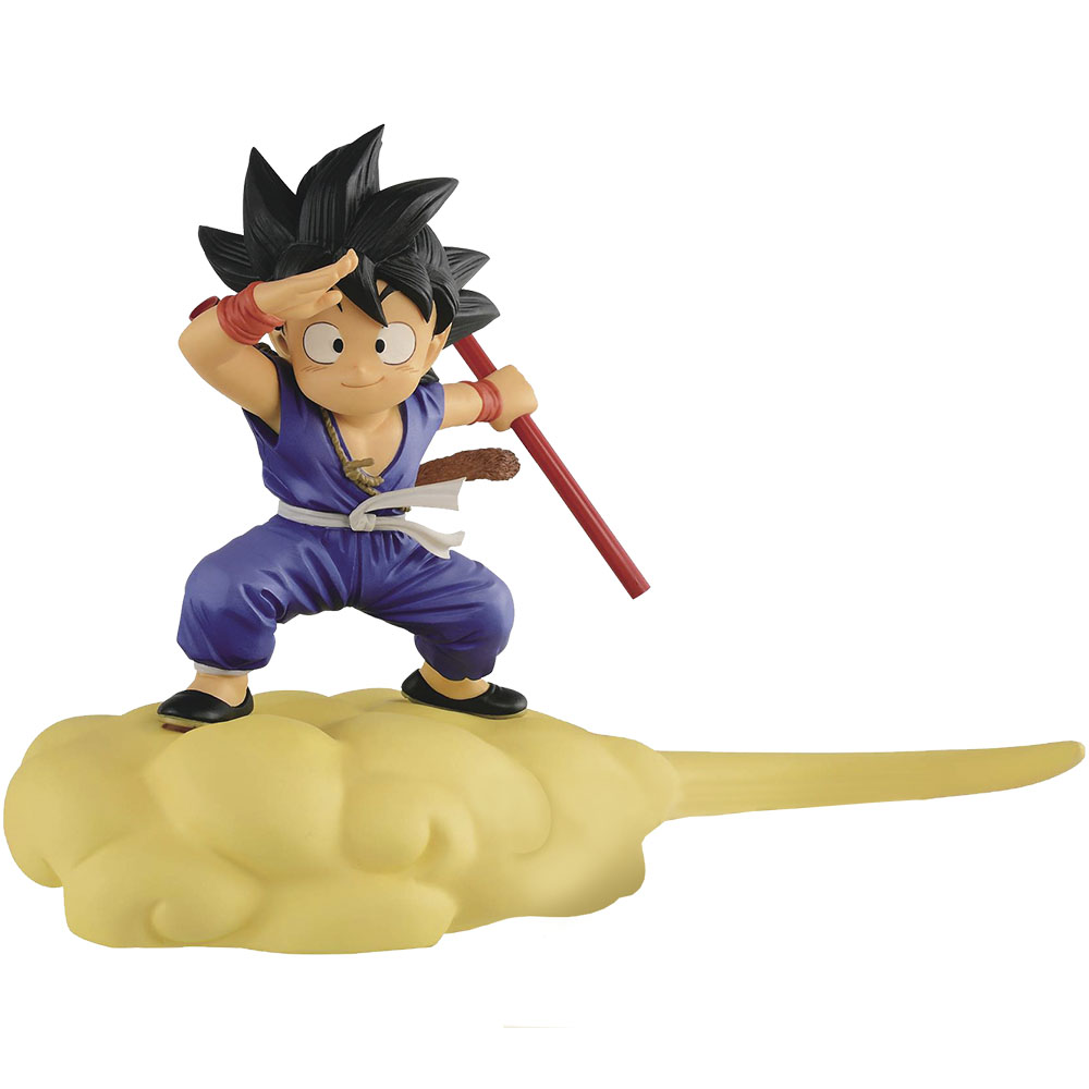 Boneco Estátua Goku Criança Dragon Ball Z 18cm C/ Base