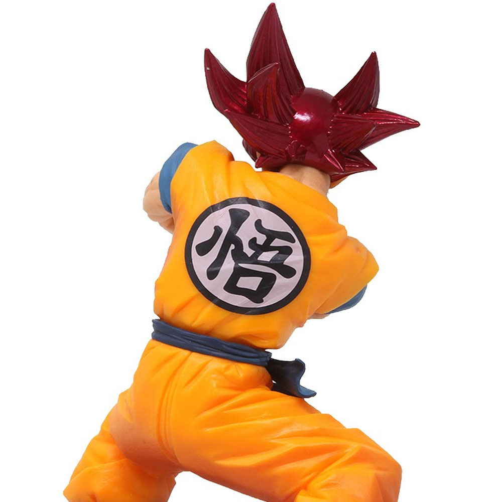 Estátua Banpresto Dragon Ball Super: Broly Blood Of Saiyans Special Vi - Goku  Ssj God (29826)