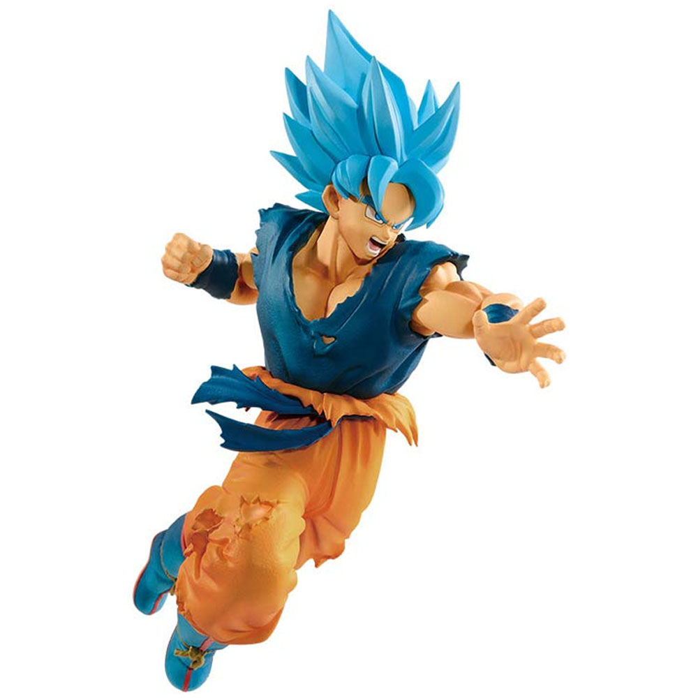 Boneco Action Figure Miniatura Goku Super Sayajin Blue Colecionáveis  DragonBall Z Super - 18cm