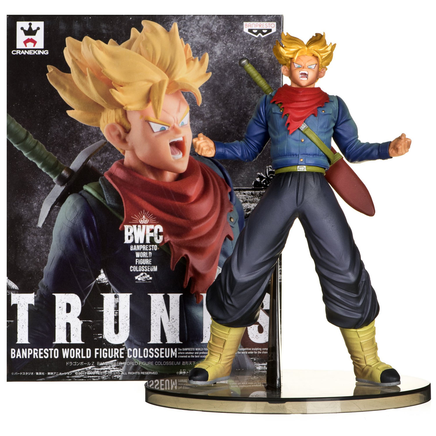 Action Figure/Estátua Trunks do futuro (Dragon Ball Z) - Hobbies e