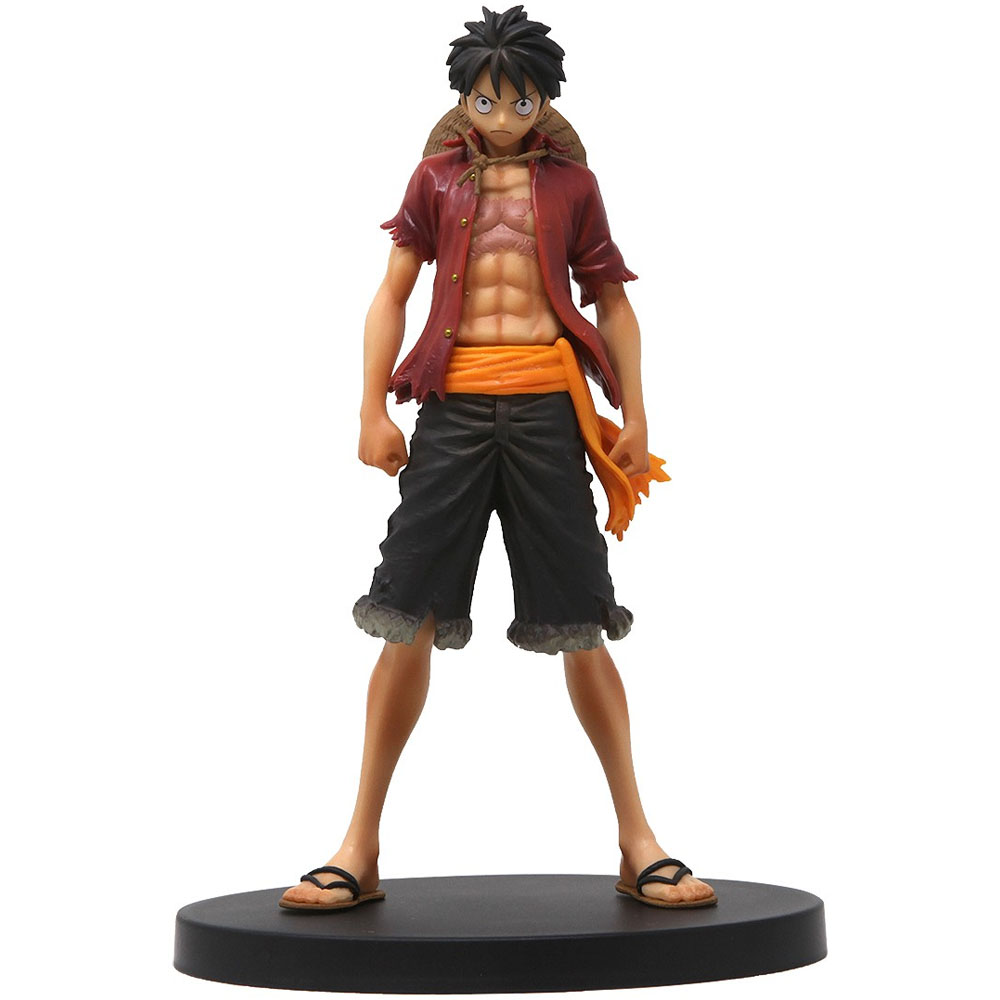 Boneco one piece - luffy - the grandline men saga de wano - bandai