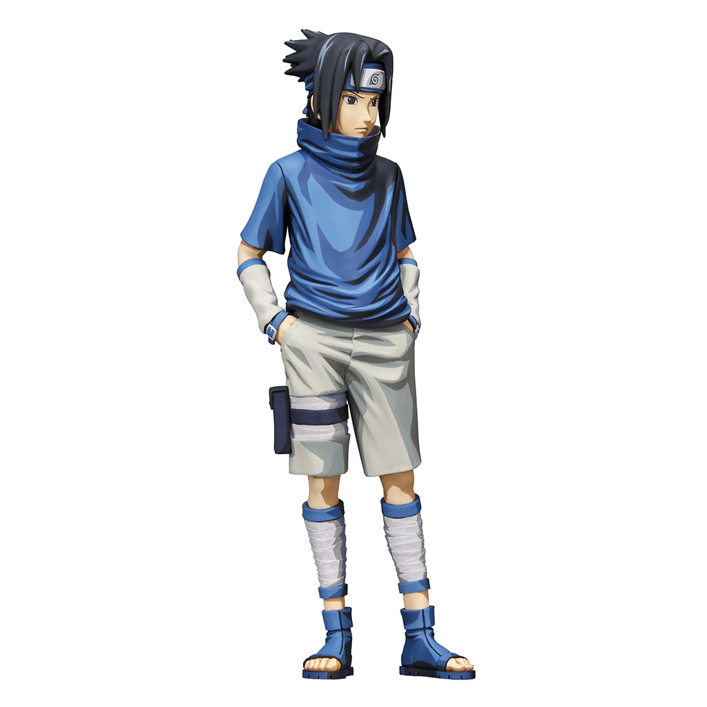 Mini Estátua Sasuke Uchiha Cute: Naruto Clássico - Anime Mangá