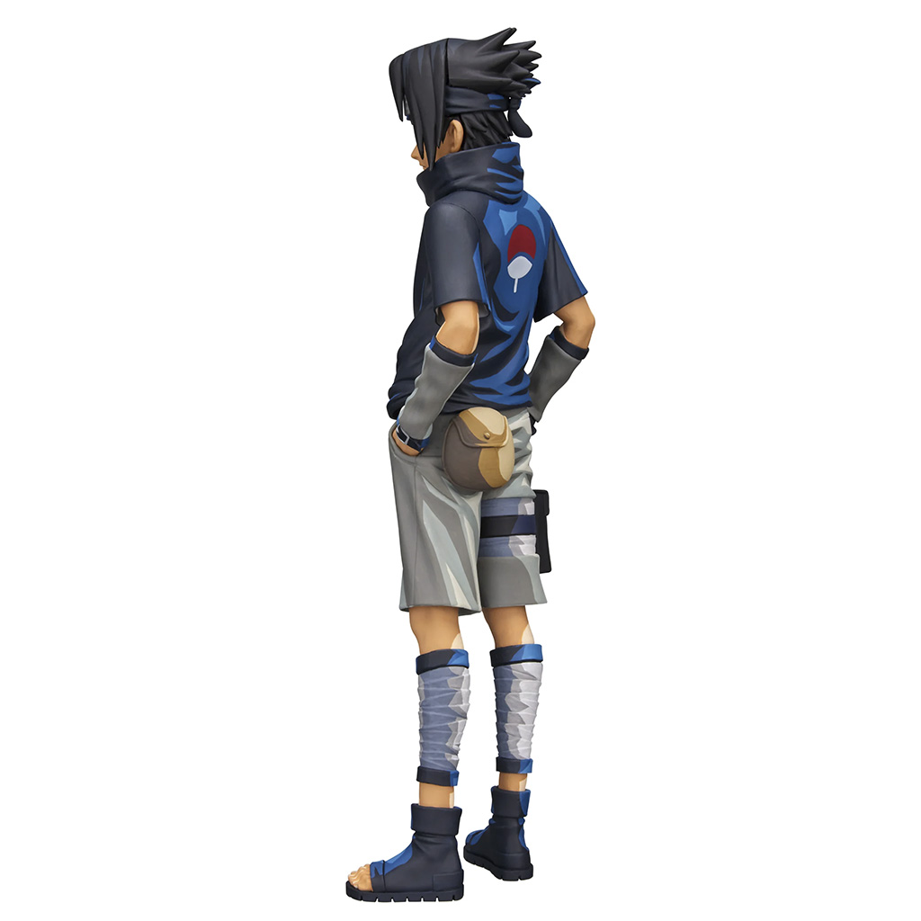 Estátua Banpresto Grandista Manga Naruto Shippuden - Uchiha Sasuke